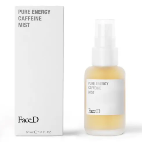 FaceD Pure Energy Caffeine Mist - Concentrato rivitalizzante ed energizzante a base di Caffeina - 50 ml
