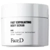 FaceD Scrub Corpo Esfoliante - Trattamento rigenerante a base di sali marini - 250 g