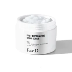 FaceD Scrub Corpo Esfoliante - Trattamento rigenerante a base di sali marini - 250 g