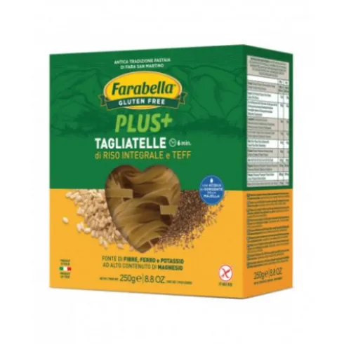 Farabella Tagliatelle Riso Integrale e Teff Senza Glutine 250g
