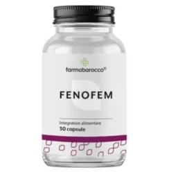Farmabarocco Fenofem Integratore Alimentare per Menopausa - 30 Capsule