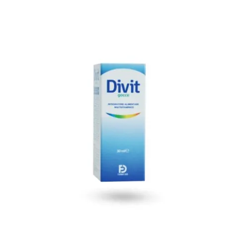 Farma Deb Divit Gocce Multivitaminiche Fragola per Carenze Nutrizionali 30ml