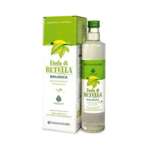Farmaderbe Linfa di Betulla Biologica Integratore Drenante 500ml