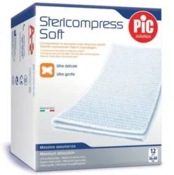 Farmaricci Garza Sterile Orleans 36x40 cm 12 Pezzi per Medicazione