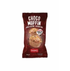 Farmo Choco Muffin con Gocce di Cioccolato Senza Glutine 50 g