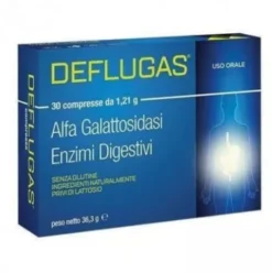 Farto Deflugas Integratore Gonfiore Addominale 30 Compresse Masticabili