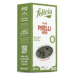 Felicia Bio Fusilli di Piselli Verdi Senza Glutine 250g