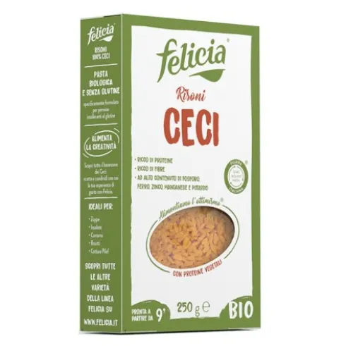Felicia Bio Risoni Ceci Pasta Senza Glutine Per Celiaci 250g