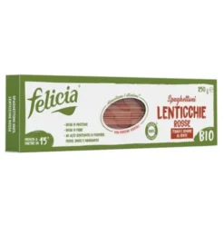 Felicia Spaghettoni di Lenticchie Rosse Pasta Senza Glutine 250g