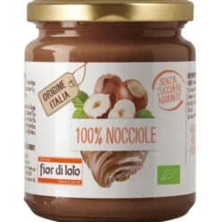 Fior di Loto Crema 100% Nocciole Tostate Biologica 200gr