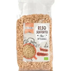 Fior Di Loto Riso Soffiato Integrale Biologico Fonte di Fibre 125g