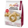Flavis Taralli Aproteici - Taralli al rosmarino - 80 g