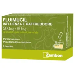 Fluimucil Influenza Raffreddore 8 Bustine