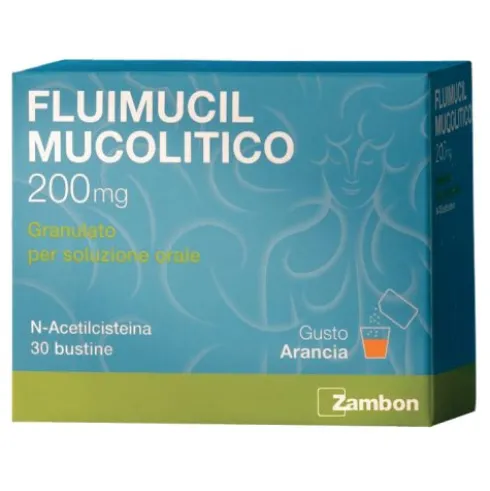 Fluimucil Mucolitico Soluzione Orale 30 Bustine 200mg
