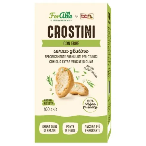 FORALLE Crostini Erbe 100g