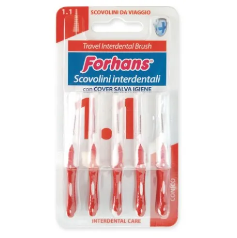 FORHANS Travel Interd.Brush1,1