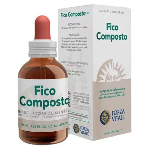 Forza Vitale Ecosol Fico Composto Gocce per Benessere Stomaco 50 ml