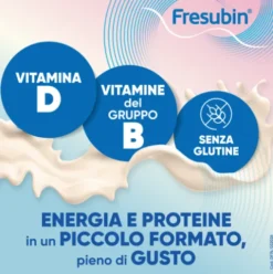 Fresubin 3.2 kcal Drink Nocciola - Per pazienti malnutriti e con aumentato fabbisogno energetico - 4 flaconi da 125 ml ciascuno