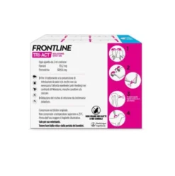 Frontline Tri-Act Cani da 10 a 20 kg - Pipette antiparassitarie Contro Parassiti Esterni E Insetti Volanti - 6 pipette monodose