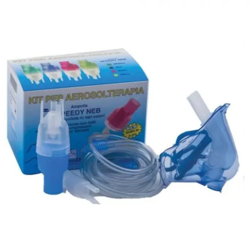 Gammadis Kit Aerosol Completo Nebulizzatore Dispositivo Medico Aerosolterapia