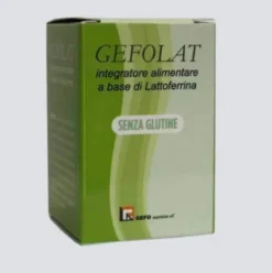 Gefo Nutrition Gefolat Integratore Lattoferrina per Sistema Immunitario - 60 Capsule