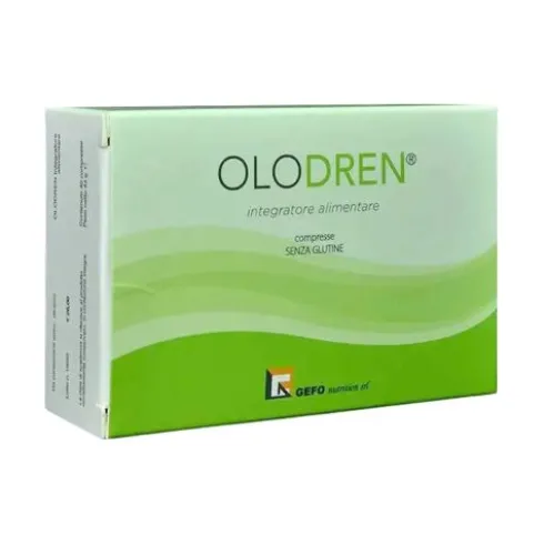 Gefo Nutrition Olodren Integratore Alimentare Drenaggio Liquidi 40 Compresse