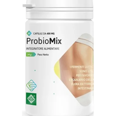 Gheos Probiomix Integratore Fermenti Lattici con Inulina 60 Capsule