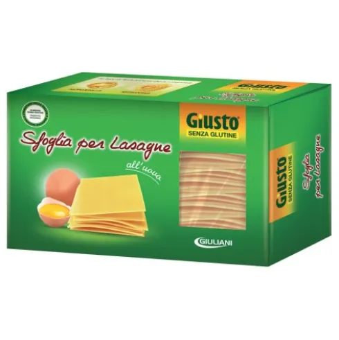 GIUSTO S/G Lasagne 250g