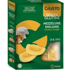 GIUSTO S/G Mezzelune Fun/R250g