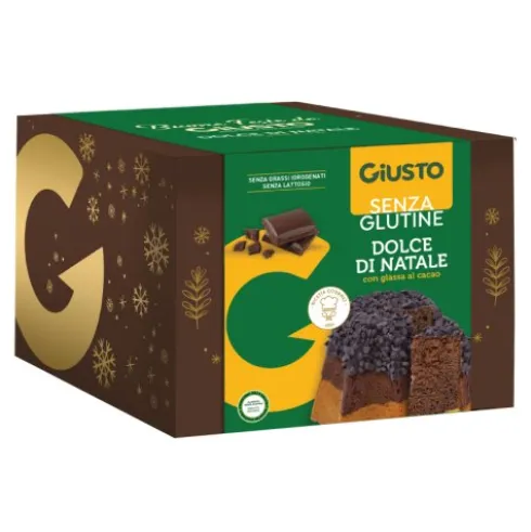 GIUSTO S/G Pandoro Ciocc.500g