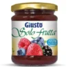 Giusto Solo Frutta Marmellata Frutti di Bosco Senza Glutine 284 g