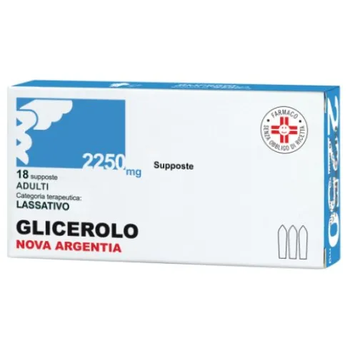 GLICEROLO EG Ad.18 Supp.2250mg