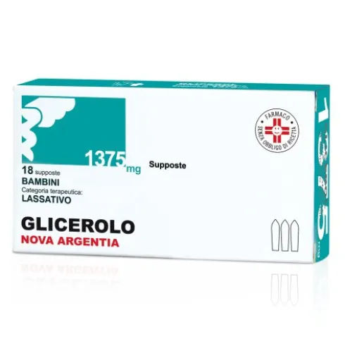 GLICEROLO 18 Supp.BB 1375mgN.A