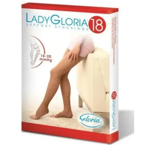 Gloria Ladygloria 18 Collant Punta Aperta Sahara 1 - 1 Paio