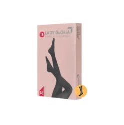 Gloria Ladygloria 18 Gambaletto Compressivo Nero Taglia 1