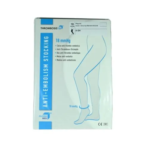 Gloria Med Thrombosis 18 Calza Autoreggente Regolare Punta Chiusa XL