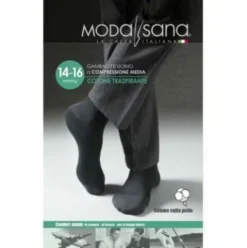 Gloria Modasana Gambaletto 14 mmHg Cotone Antracite Taglia L