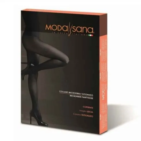 Gloria Modasana Microfibra Coprente Collant Maglia Liscia Nero 70 Denari Taglia 4