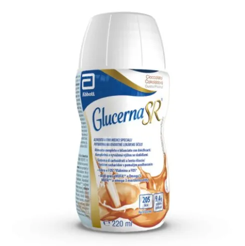 Glucerna SR Cioccolato Alimento per Diabetici 220ml