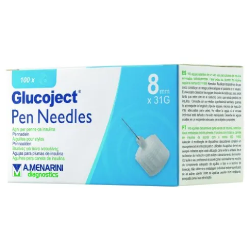 GLUCOJET Pen Needles 31g 8mm
