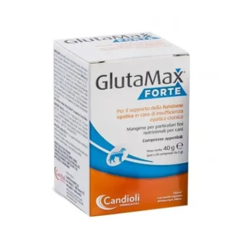 Glutamax Forte Integratore Alimentare Supporto Funzione Epatica 20 Compresse