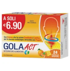 GOLA ACT Miele/Arancia 24Cpr