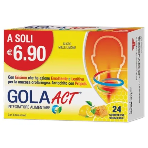 GOLA ACT Miele/Limone 24Cpr