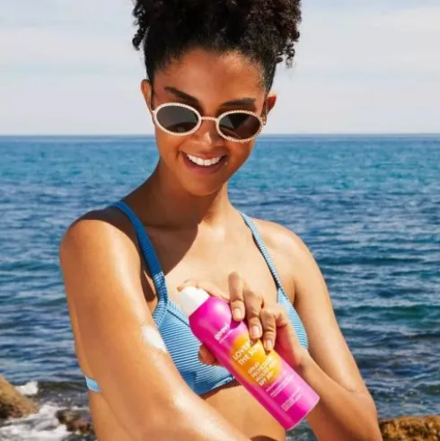 Goovi Lovers In The Sun Crema Spray Corpo SPF50+ - Protezione solare alta per il corpo - 200 ml