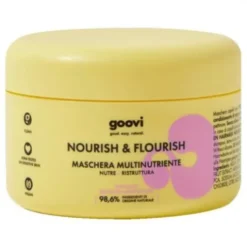Goovi Maschera Capelli Multinutriente Senza Siliconi 98.6% Naturale 200ml