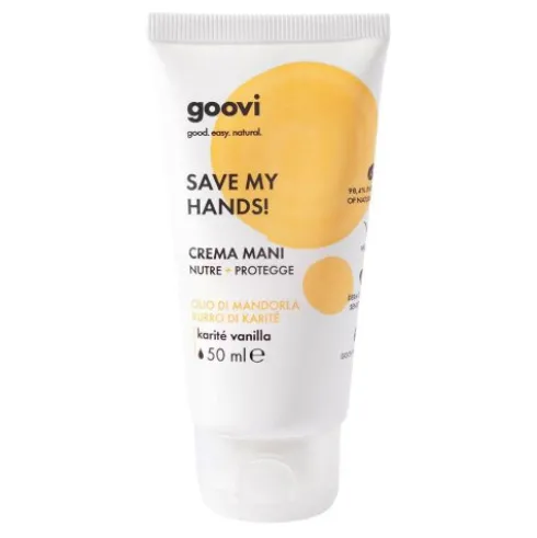 Goovi Save My Hands Crema Mani - Crema nutriente e protettiva - 50 ml