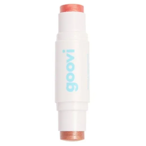 Goovi Stick Duo Blush & Illuminante - Per un effetto glow sul viso - Colore 02 Pearly sun kiss