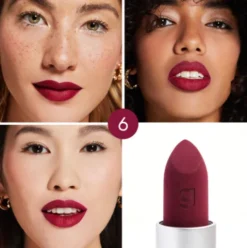 Goovi Velvet Dream Rossetto Matte 06 - Rossetto effetto opaco luminoso - Nuance cranberry - 3,5 g