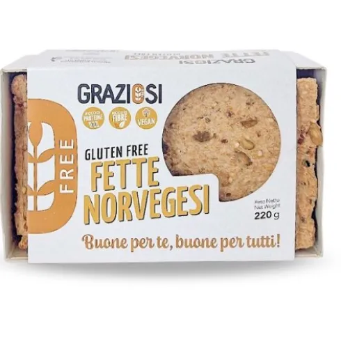 GRAZIOSI Fette Norvegesi 220g