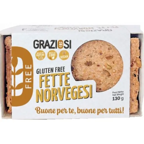 GRAZIOSI Fette Norvegesi 130g